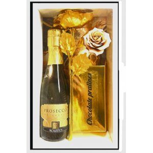 Biela kazeta Prosecco Moletto 200ml/110g